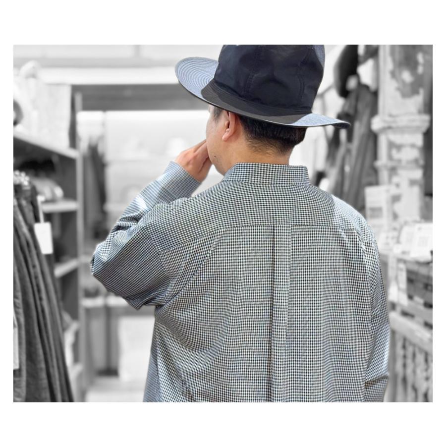 KANEMASA PHIL.（カネマサフィル） 36GAtmosphere Check Shirt WHITE