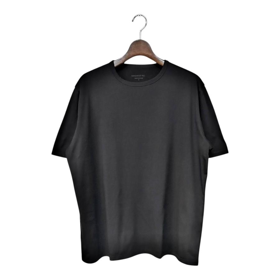KANEMASA PHIL.（カネマサフィル） 46G Cotton Thin Pack Tee BLACK