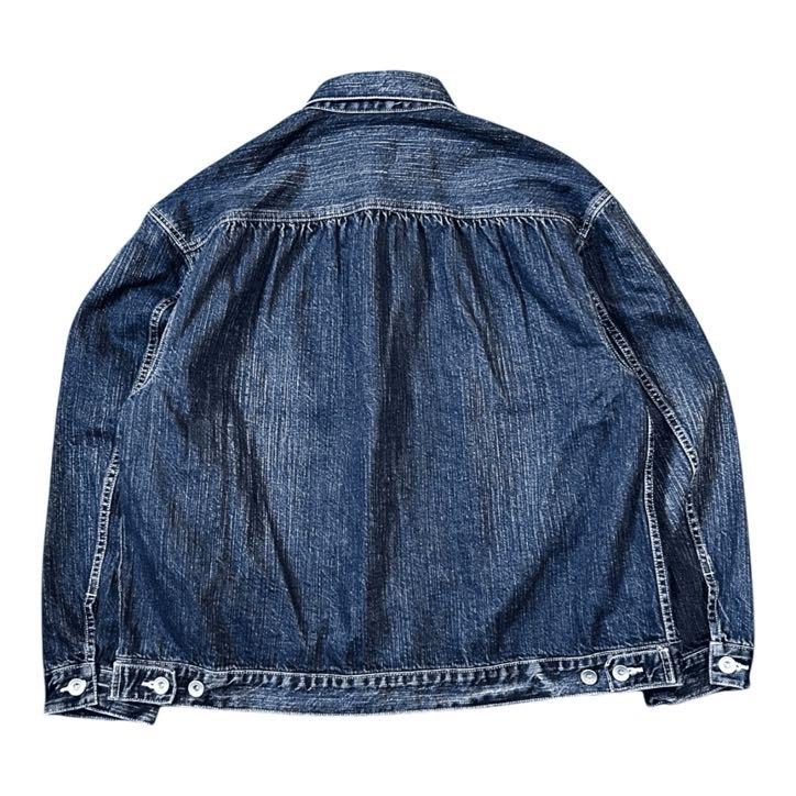 PORTER CLASSIC (ポータークラシック) STEINBECK DENIM JACKET -NAVY 