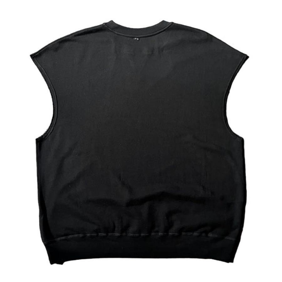 PORTER CLASSIC ( ポータークラシック )  PEACE COTTON KATSU VEST - BLACK ピースコットンカツベスト ブラック｜o-mureys｜03