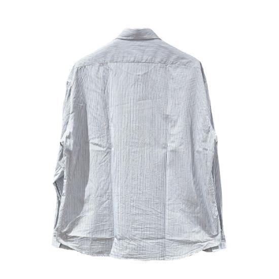 PORTER CLASSIC（ポータークラシック） ROLL UP STRIPE SHIRT - GRAY