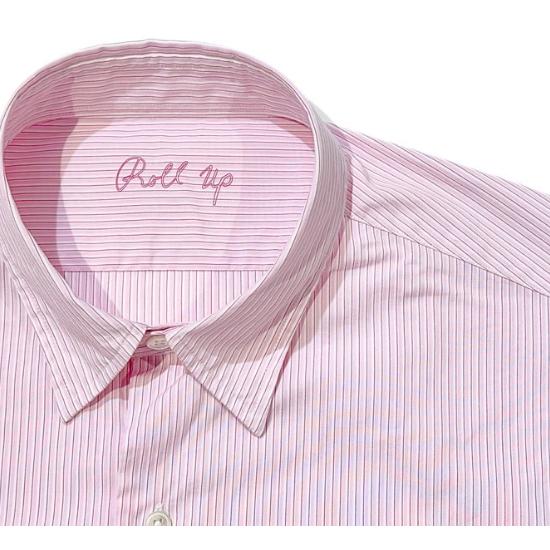 PORTER CLASSIC（ポータークラシック） ROLL UP STRIPE SHIRT - SAKURA