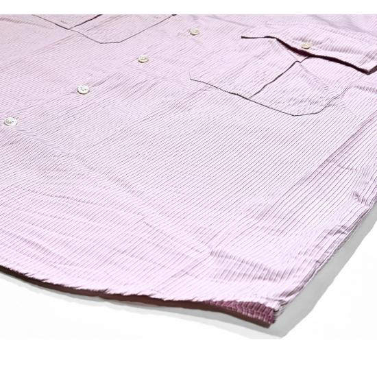 PORTER CLASSIC（ポータークラシック） ROLL UP STRIPE SHIRT - SAKURA