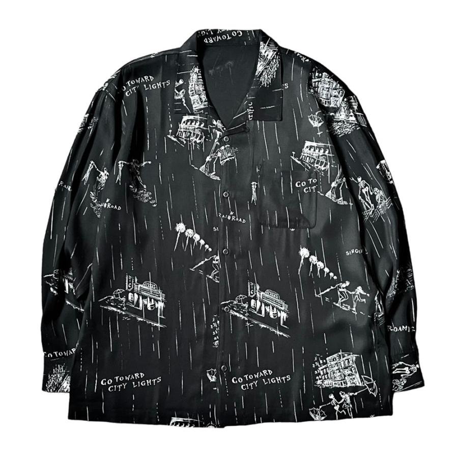 Porter Classic ビートスカルインザレインシャツ PORTER CLASSIC（ポータークラシック） 「ビート・スカル・イン・ザ