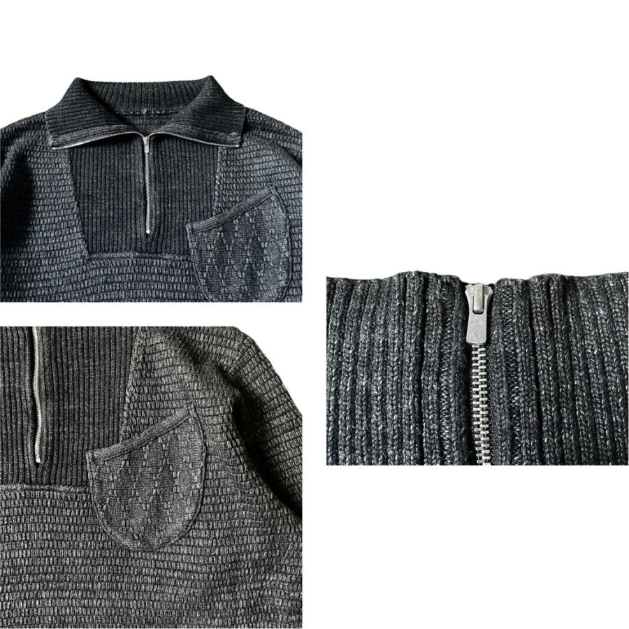 PORTER CLASSIC（ポータークラシック） BEATNIK KENDO KNIT HALF ZIP 