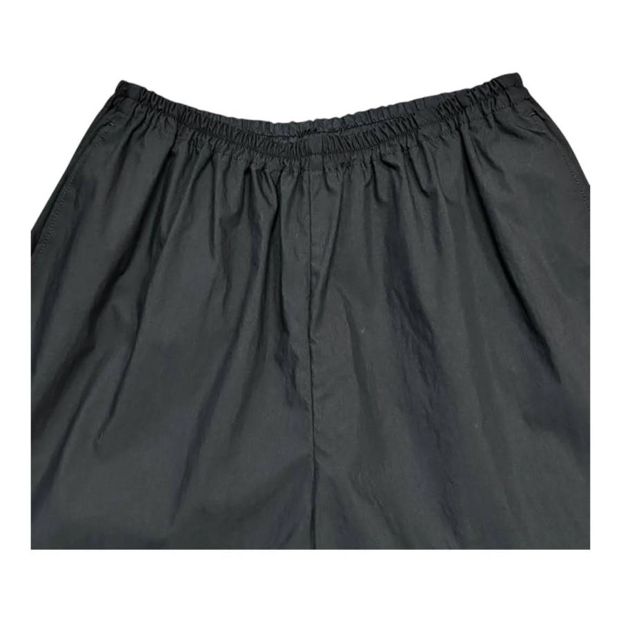 PORTER CLASSIC（ポータークラシック） POPLIN PEACE SHORTS BLACK (PC
