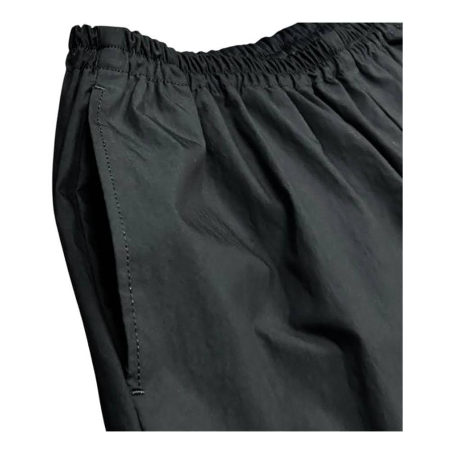 PORTER CLASSIC（ポータークラシック） POPLIN PEACE SHORTS BLACK (PC