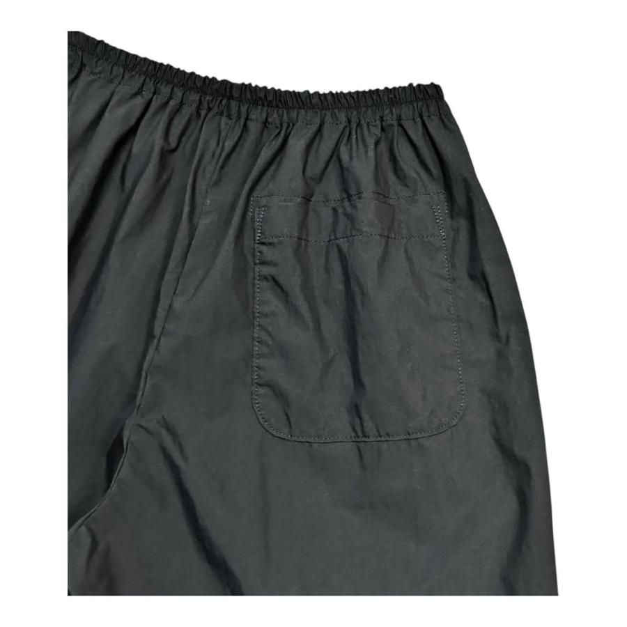 PORTER CLASSIC（ポータークラシック） POPLIN PEACE SHORTS BLACK (PC