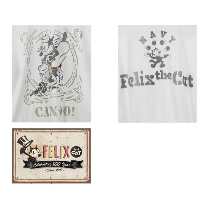 TOYS McCOY（トイズマッコイ) MILITARY TEE FELIX THE CAT "CAN-DO!" ミリタリー半袖Tシャツ フェリックス｜o-mureys｜03