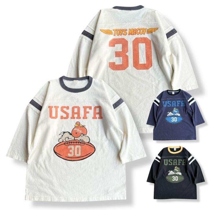 TOYS McCOY（トイズマッコイ） [2026年春夏] SNOOPY FOOTBALL SHIRT