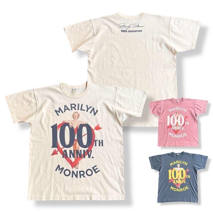 Tシャツ(長袖/七分) AMERI RELAX MARILYN MONROE TOP Marilyn Monroe Fade-Black Longsleeve Tee - JACKSON MATISSE