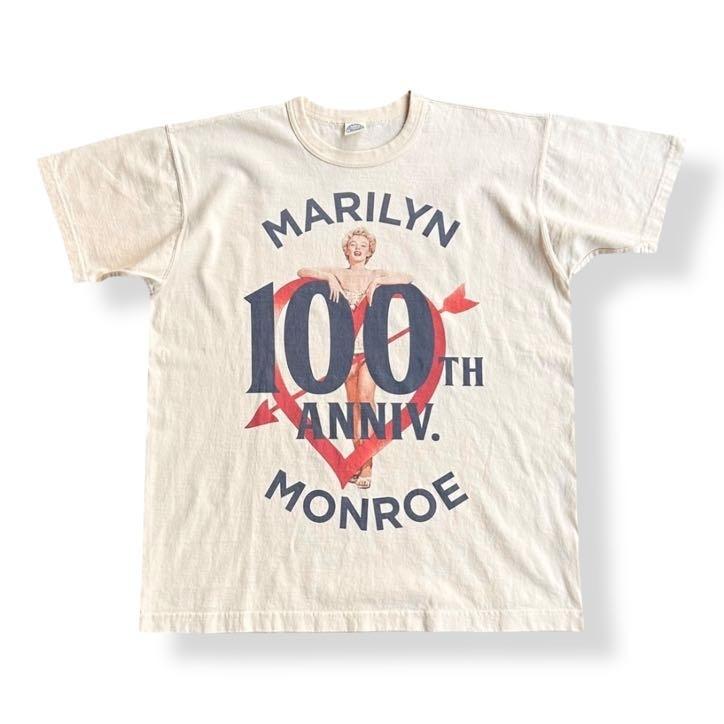 Tシャツ(長袖/七分) AMERI RELAX MARILYN MONROE TOP Marilyn Monroe | マリリン・モンロー フォトアートロングスリーブT