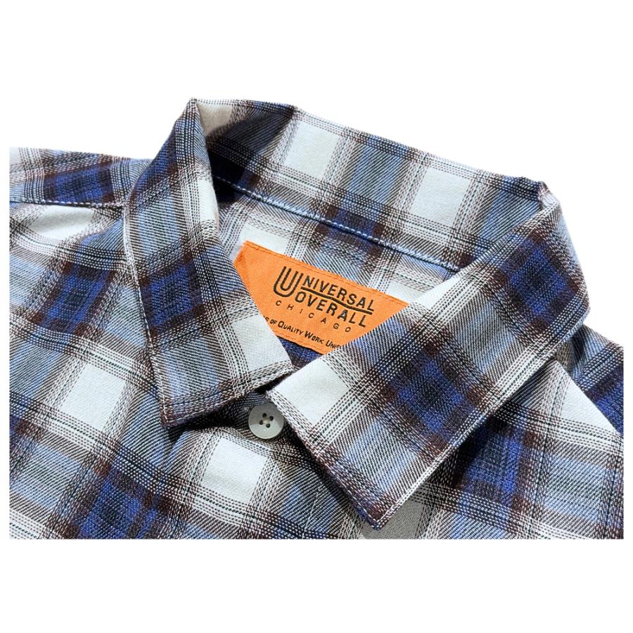 UNIVERSAL OVERALL（ユニバーサルオーバーオール） OMBRE CHECK SS