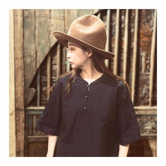 White Mountaineering (ホワイトマウンテニアリング) SKIPPER COLLAR SHIRT NAVY｜o-mureys｜05