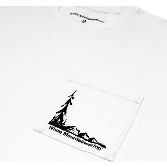 White Mountaineering (ホワイトマウンテニアリング) FOREST POCKET T-SHIRT WHITE (フォレストポケットTee)WM2471536｜o-mureys｜02