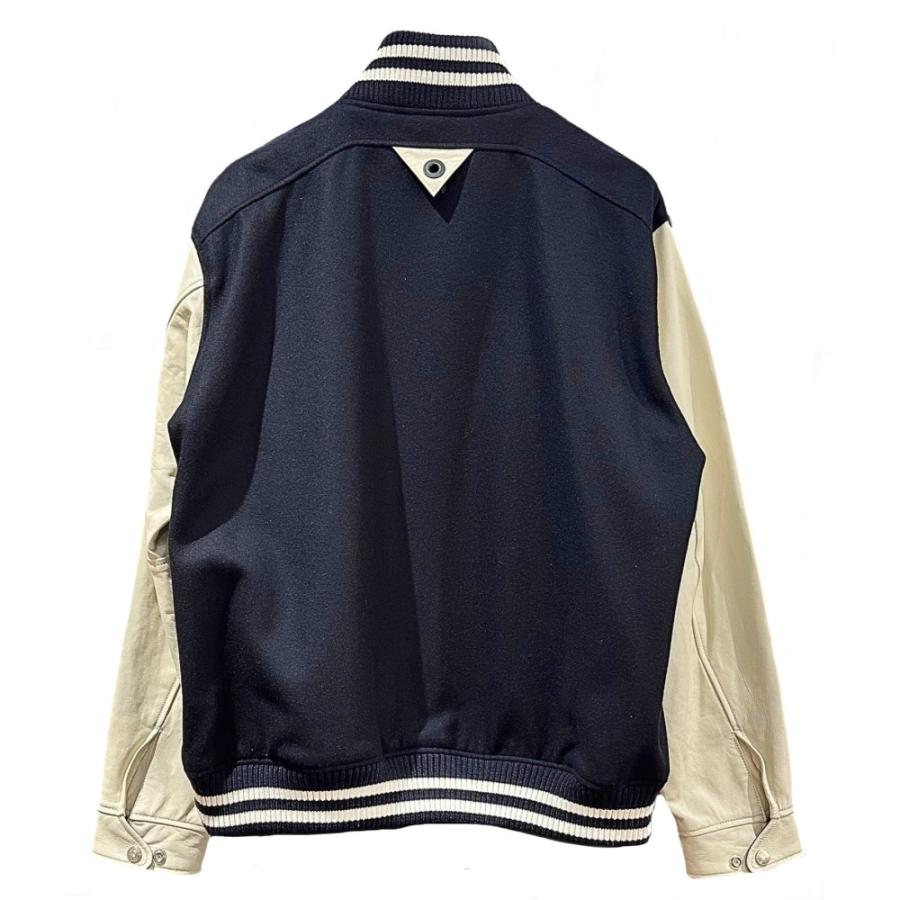 White Mountaineering × SCHOTT  VARSITY JACKET (ホワイトマウンテニアリング ×SCHOTT ヴァーシティージャケット) WM2473213の画像