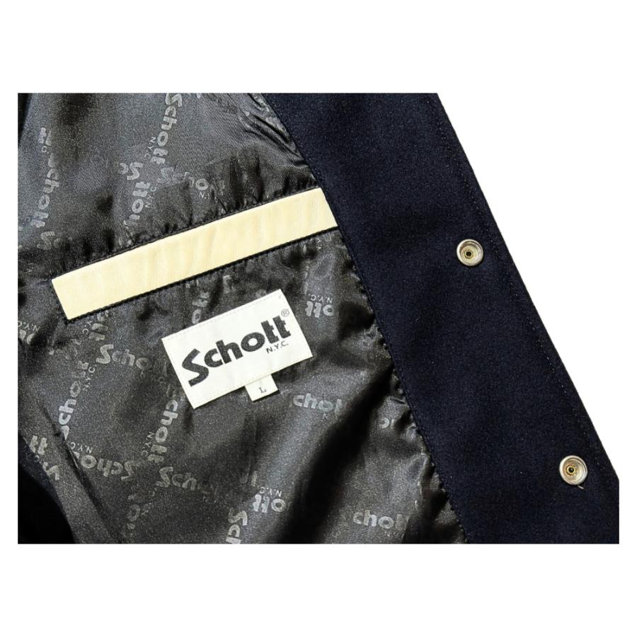 White Mountaineering × SCHOTT  VARSITY JACKET (ホワイトマウンテニアリング ×SCHOTT ヴァーシティージャケット) WM2473213の画像