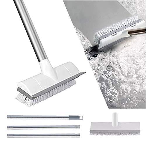 Jebblas 浴室掃除用ブラシ 清掃用品 デッキブラシ 浴室掃除用ブラシ タイルブラシ 伸縮タイプ ベランダ 玄関のための床ブラシ 庭園にも適用 3 S 11 オンライン プレミア ストア 通販 Yahoo ショッピング