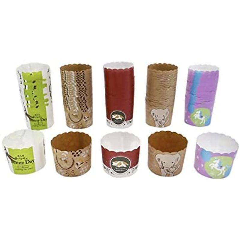 新品入荷 キッチン家電 マフィンカップ M アニマル 5柄 各枚入 アソート マフィン型 紙 オーブン対応 耐熱 マフィンカップ カップケーキ ベーキングカップ Www Threeriversofs Com