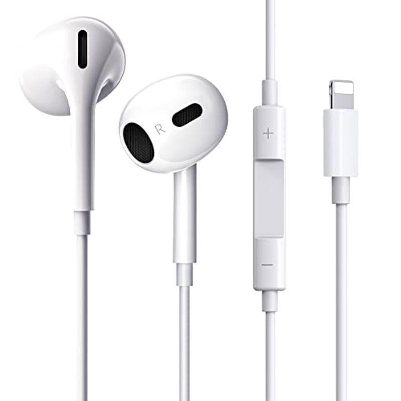 有線 イヤホン Iphone イヤホン イヤフォン マイク付き ステレオイヤホン 音量調整 通話対応 騒音低減 対応 Iphone13 13 破格値下げ