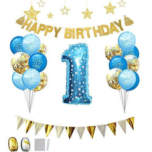誕生日 飾り付け 1歳 男の子 風船 Happy Birthday バースデー 飾り バルーン 誕生日 パーティー 飾り付け バルーン 風船 ブルー S 2105 オンライン シェア ショップ 通販 Yahoo ショッピング