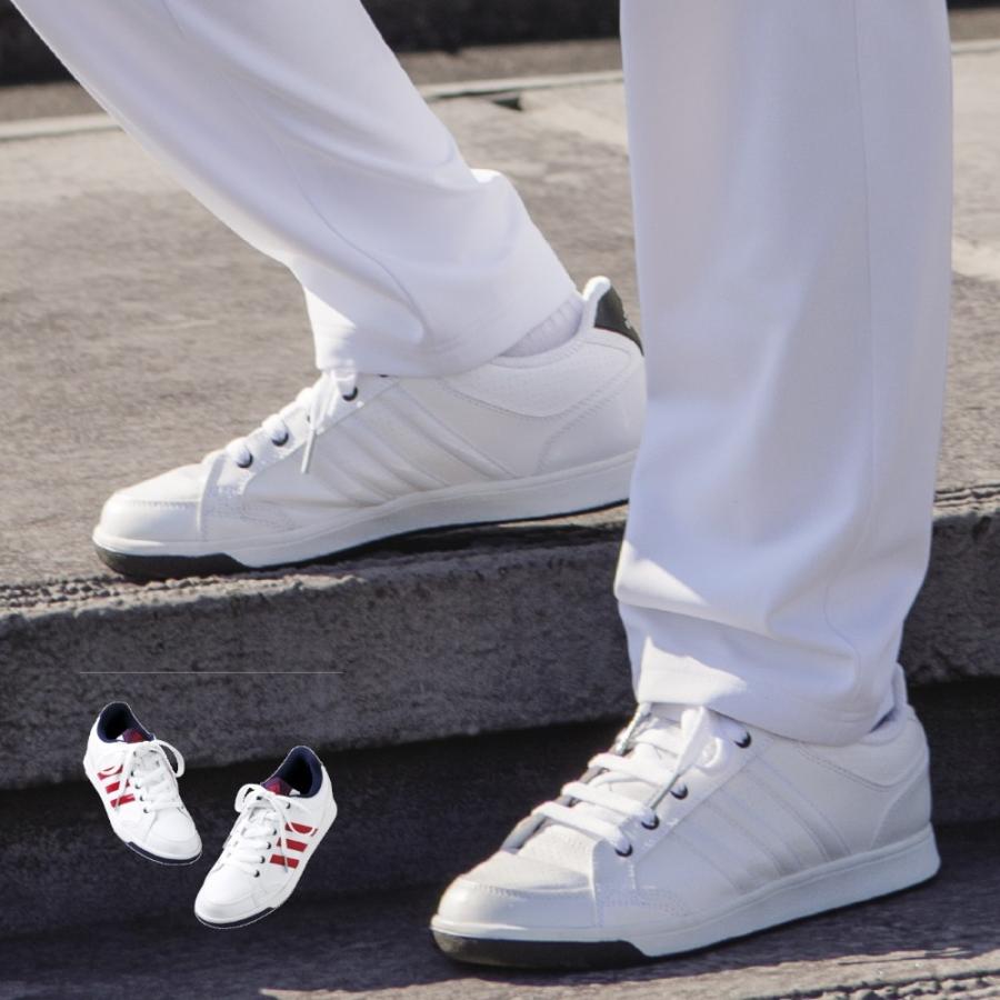 ナースシューズ アディダス スニーカー ひもタイプ Sms801 白 Adidas 送料無料 ナース通販 Na Su Com Yahoo 店 通販 Yahoo ショッピング