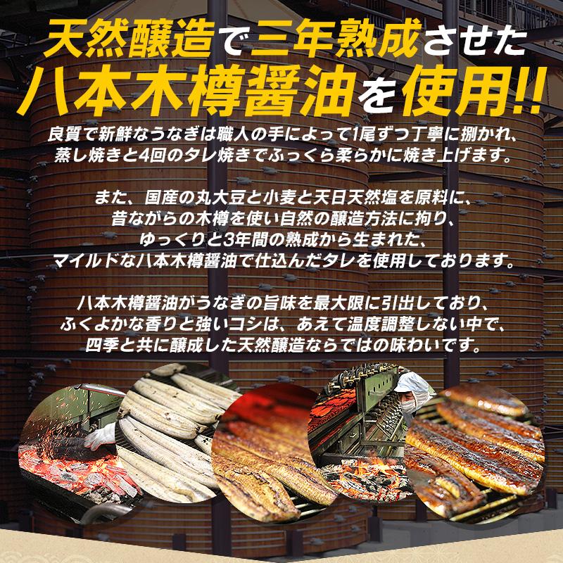 うなぎ 鰻 蒲焼き 国産 1尾 鰻の蒲焼 うなぎ蒲焼 宮崎県産 大サイズ 165g前後×1尾 山椒付き鰻蒲焼のタレ×1袋 宮崎 ギフト 父の日｜o-select-fukui｜06