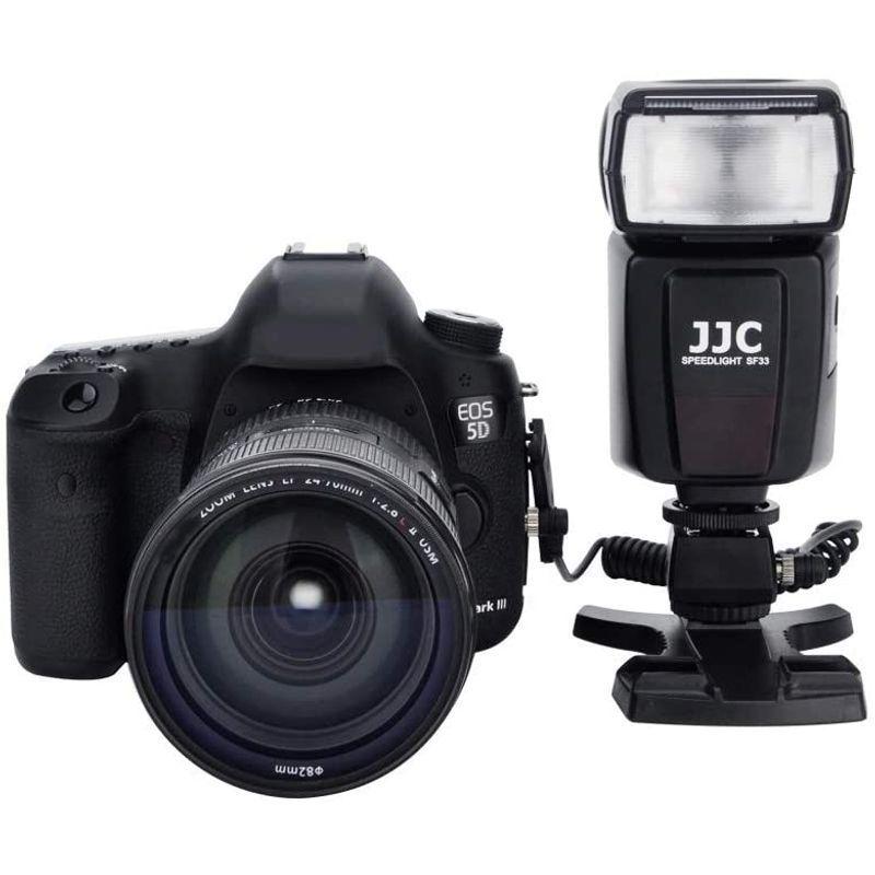 JJC 標準的なアクセサリーシューのアダプター カメラを接続してカメラから離れた別のフラッシュ, スタジオライト / ストロボまたは他のアク｜o-shop｜07