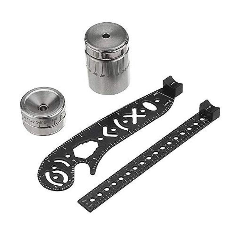 多機能ドローイングツールセット ステンレス製 コンパス スケール 曲線定規 数量限定セール 分度器 万能ルーラー 描画ツール 製 レンチ マルチ文具 栓抜き