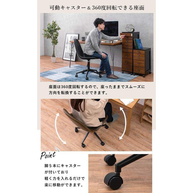 萩原 デスクチェア オフィスチェア チェア 椅子 イス 在宅ワークを快適 