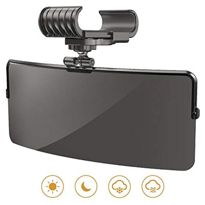 宅送 車 サンバイザー 偏光サンバイザー カーサンバイザー フロント 日よけ グレー 左右前後調整可能360 回転 アンチグレアカーサンバイザ 紫 超美品 Turningheadskennel Com