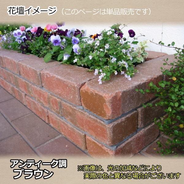 らくらくれんがアンティーク調ブラウン “穴あきレンガ” : お庭の玉手箱