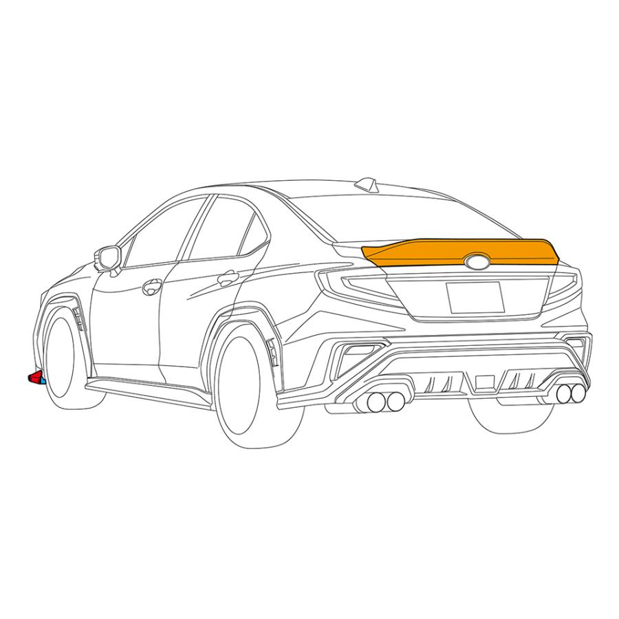 HKS（エッチケーエス） 【HKS】Duck Tail WRX S4 VBH FA24 (自動車関連