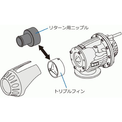 HKS（エッチケーエス） 【HKS】スーパーSQV リターンニップル φ19