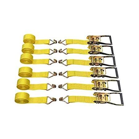 最安値に挑戦 新品 6パック 2インチ X 15フィート ラチェットストラップ タイダウン 5000ポンド Jフック B07kx6sd6l Oturu Trading ヤフー店 通販 Yahoo ショッピング 海外最新 Itai Com Uy