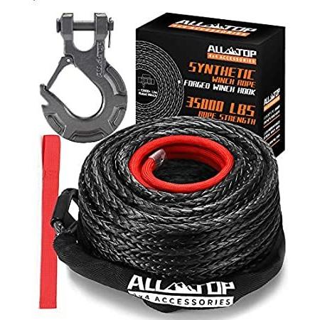 輝く高品質な 新品 All Top 合成ウインチロープケーブルキット 9 16インチ X 70フィート 3500ポンド ウインチライン 保護スリーブ 鍛造ウインチフッ B07mw47dwn Oturu Trading ヤフー店 通販 Yahoo ショッピング 日本全国送料無料 Norcafe Pe