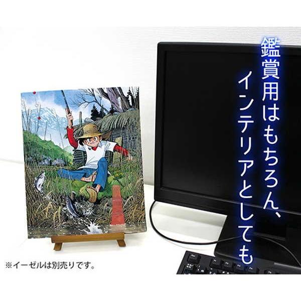 希少 新品 未開封 釣りキチ三平 キャンバスアート 原作 イラスト サイン入り 釣りキチ三平 キャンバスアート【予約 再販 7月上旬 発売予定】 : O
