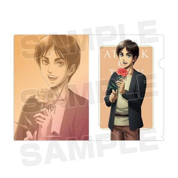 進撃の巨人 クリアファイル 描き下ろしイラスト エレン 予約 再販 5月下旬 発売予定 O Trap Yahoo ショップ 通販 Yahoo ショッピング
