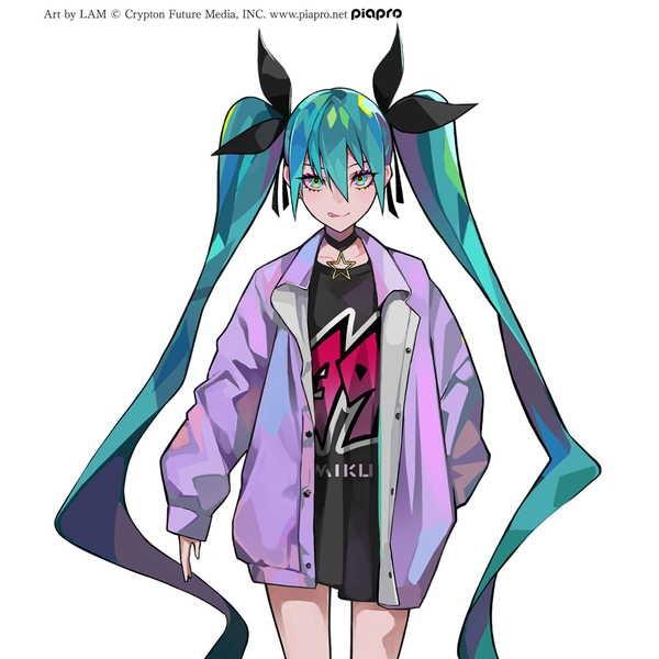 ピアプロキャラクターズ Tシャツ 初音ミク Street Style Art By Lam 39 ユニセックス Lサイズ 予約 再販 3月下旬 発売予定 O Trap Yahoo ショップ 通販 Yahoo ショッピング