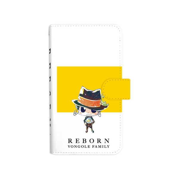 家庭教師ヒットマン REBORN！ Ani-Art 手帳型スマホケース vol.3 リボーン Lサイズ【予約 再販 8月下旬 発売予定】｜o-trap