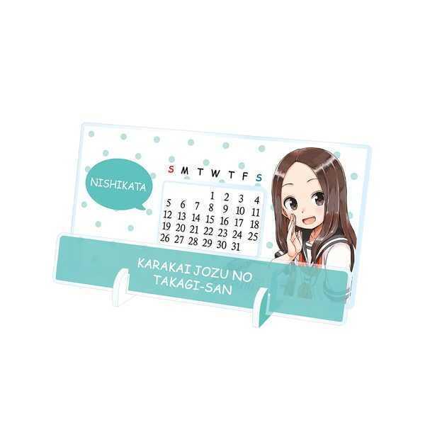 からかい上手の高木さん 卓上アクリル万年カレンダー 夏の思い出 Bytel Com Mx