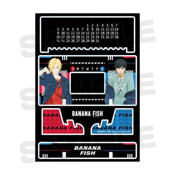 Banana Fish 卓上アクリル万年カレンダー 描き下ろしイラスト デニムver 予約 03 上 発売予定 O Trap Yahoo ショップ 通販 Yahoo ショッピング