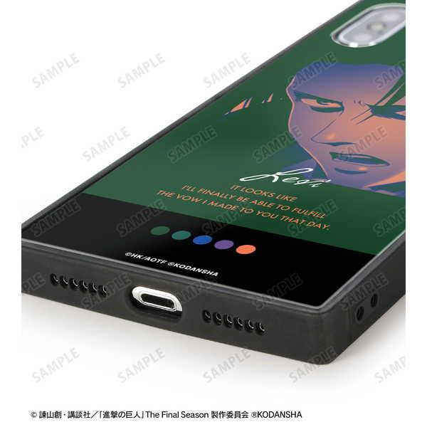 進撃の巨人 paleful スクエア強化ガラスiPhoneケース 7/8/SE（第2世代） リヴァイ【予約 再販 9月中旬 発売予定】｜o-trap｜04