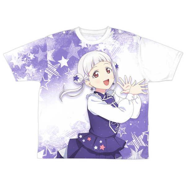 ラブライブ！スーパースター!! 両面フルグラフィックTシャツ 描き下ろし 嵐千砂都 『Sing！Shine！Smile！』Ver.-XL【予約 再販 8月上旬 発売予定】｜o-trap｜02