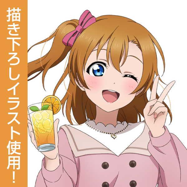 ラブライブ！ フルグラフィックTシャツ 描き下ろし 高坂穂乃果 パーティードレス Ver. WHITE-S【予約 再販 8月上旬 発売予定】｜o-trap｜02