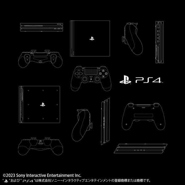 プレイステーション Tシャツ for PlayStation4 BLACK-L【予約 再販 7月上旬 発売予定】｜o-trap｜02