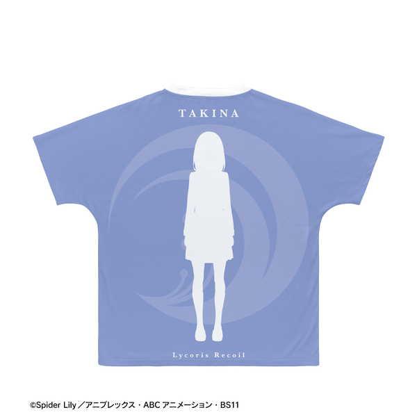 リコリス・リコイル Ani-Art clear label フルグラフィックTシャツ 井ノ上たきな ユニセックス XXSサイズ【予約 05/中 発売予定】｜o-trap｜02