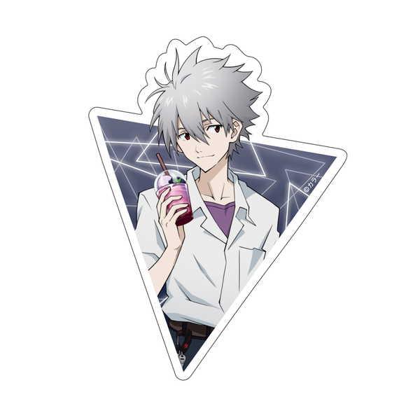 EVANGELION 屋外対応ステッカー 描き下ろし 渚カヲル 制服Ver.【予約 
