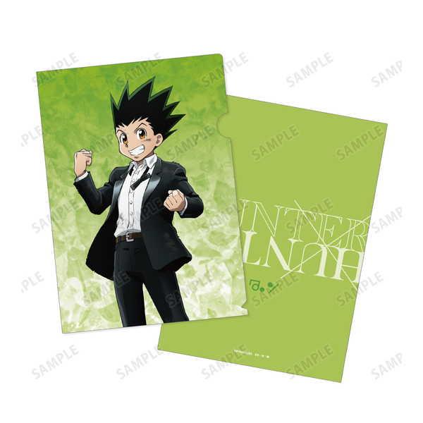 HUNTER×HUNTER A4クリアファイル2枚セット 描き下ろし スーツ（戦闘後