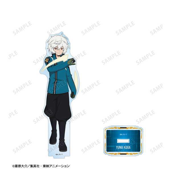 ワールドトリガー BIGアクリルスタンド 描き下ろし 空閑遊真 戦闘開始